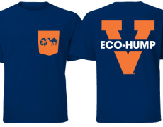 UVA Eco Hump Navy and Orange Contrast Pockets